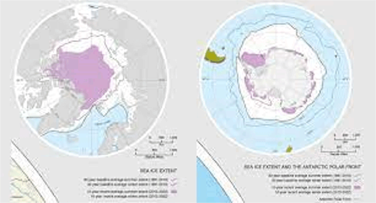 2023년 세계지도에 드러난 극적인 변화