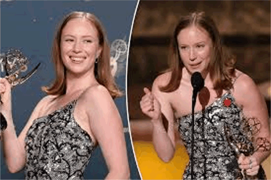 2025년 에미상 주요 순간: Hacks 스타 Hannah Einbinder의 수상 소감부터 Stephen Colbert를 위한 응원가까지