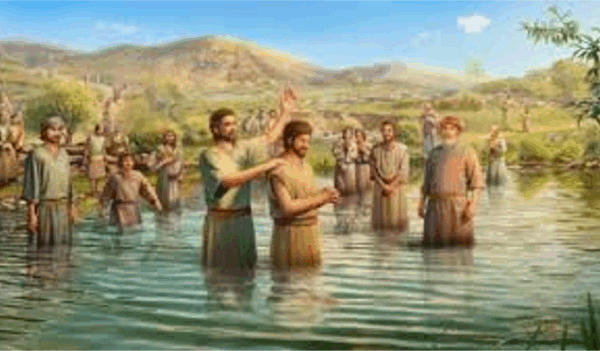 예수님 이전 유대교 전통에는 세례와 유사한 의식이 존재했습니다