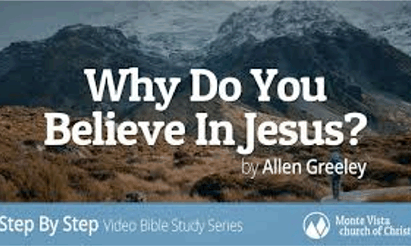 왜 예수를 믿는가?