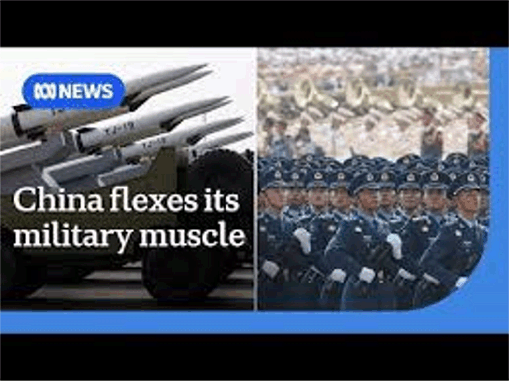 중국, 베이징 거리에 새로운 전쟁 무기를 배치하며 군사력 과시