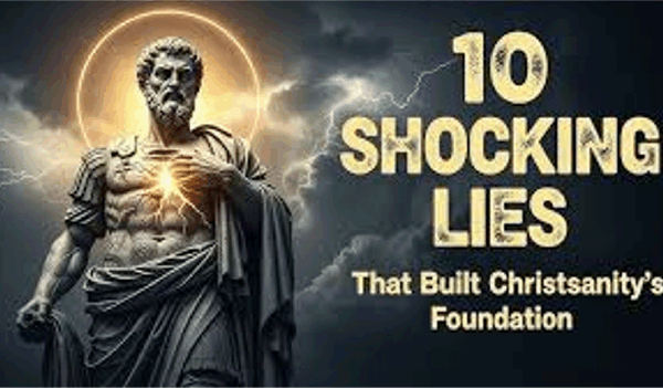 기독교의 기초를 만든 충격적인 거짓말 10가지 !