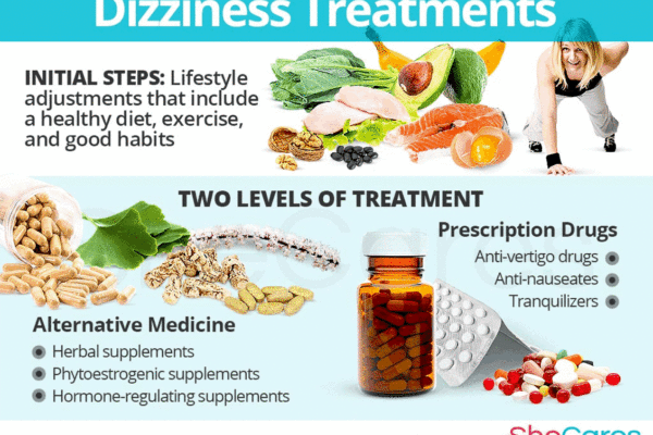 음식으로 현기증을 치료하려면,