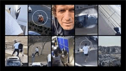 본다이 테러 공격의 참혹함 속에서도 인간애를 보여주는 수십 개의 동기화된 영상